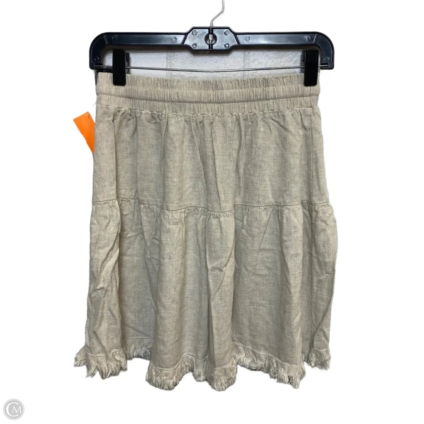 Skirt Mini & Short By Umgee In Cream, Size: S