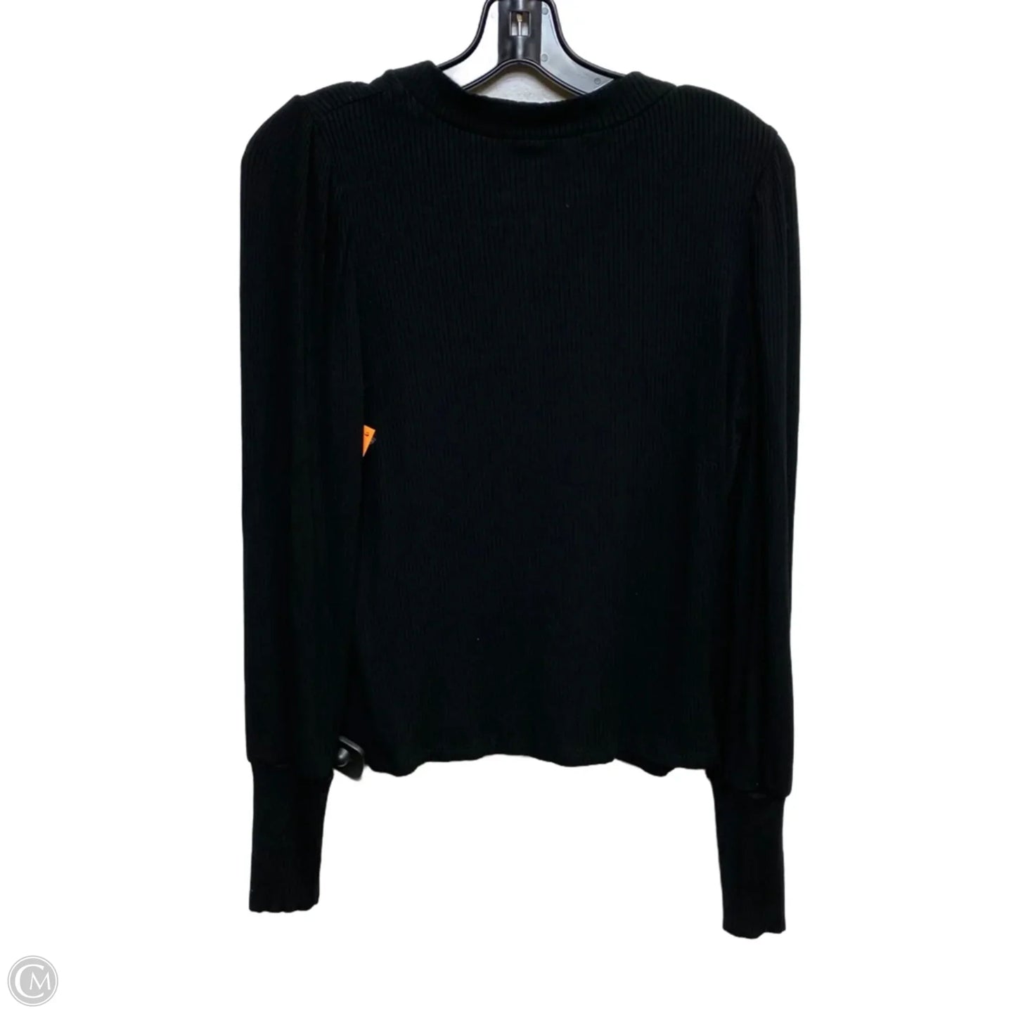 Top Long Sleeve By Z Supply In Black, Size: M