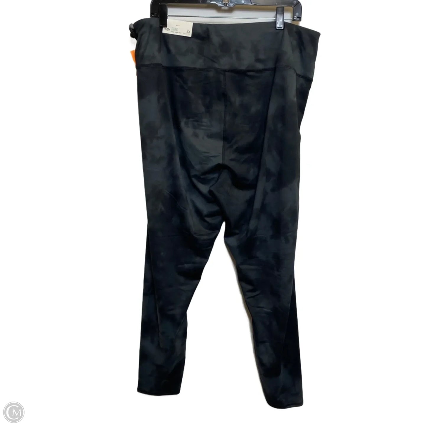 Athletic Leggings By Maurices In Grey, Size: 2x