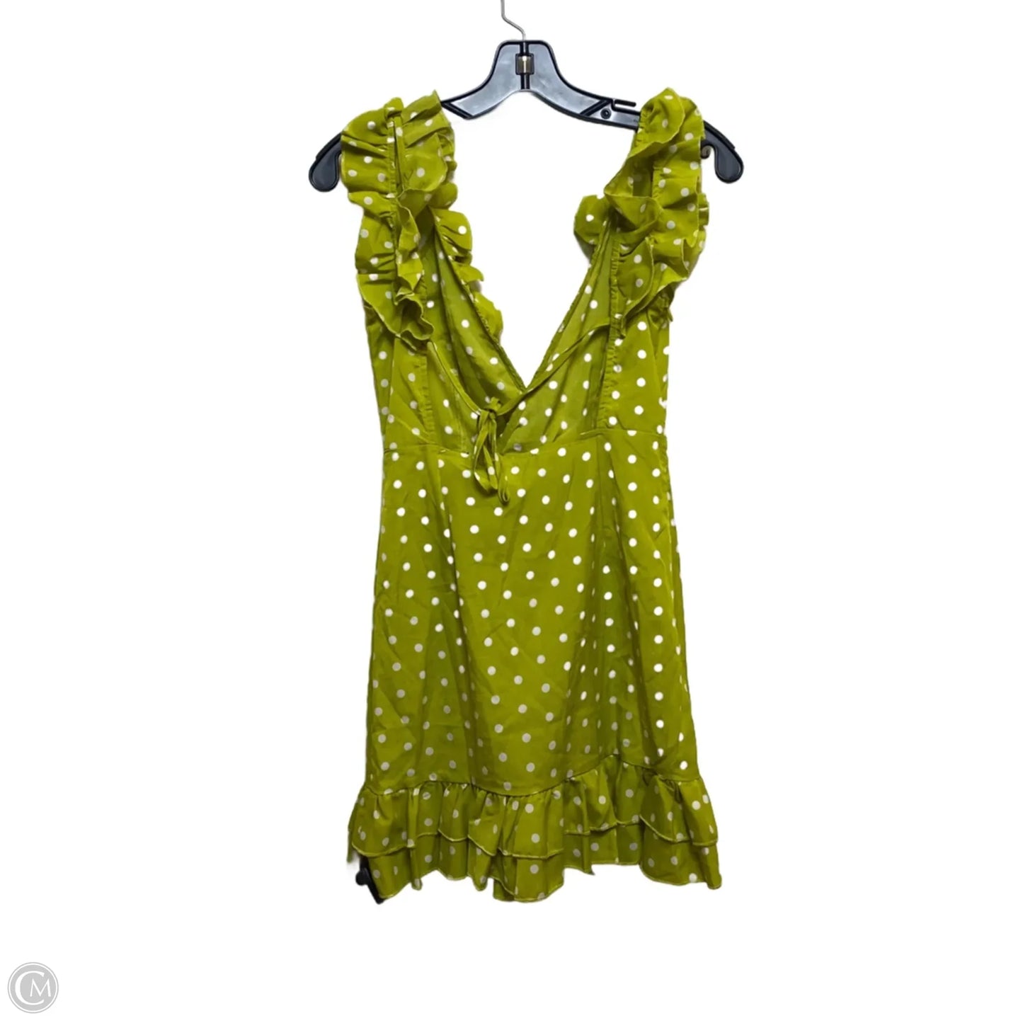 Dress Casual Short By Pretty Little Thing In Green, Size: S