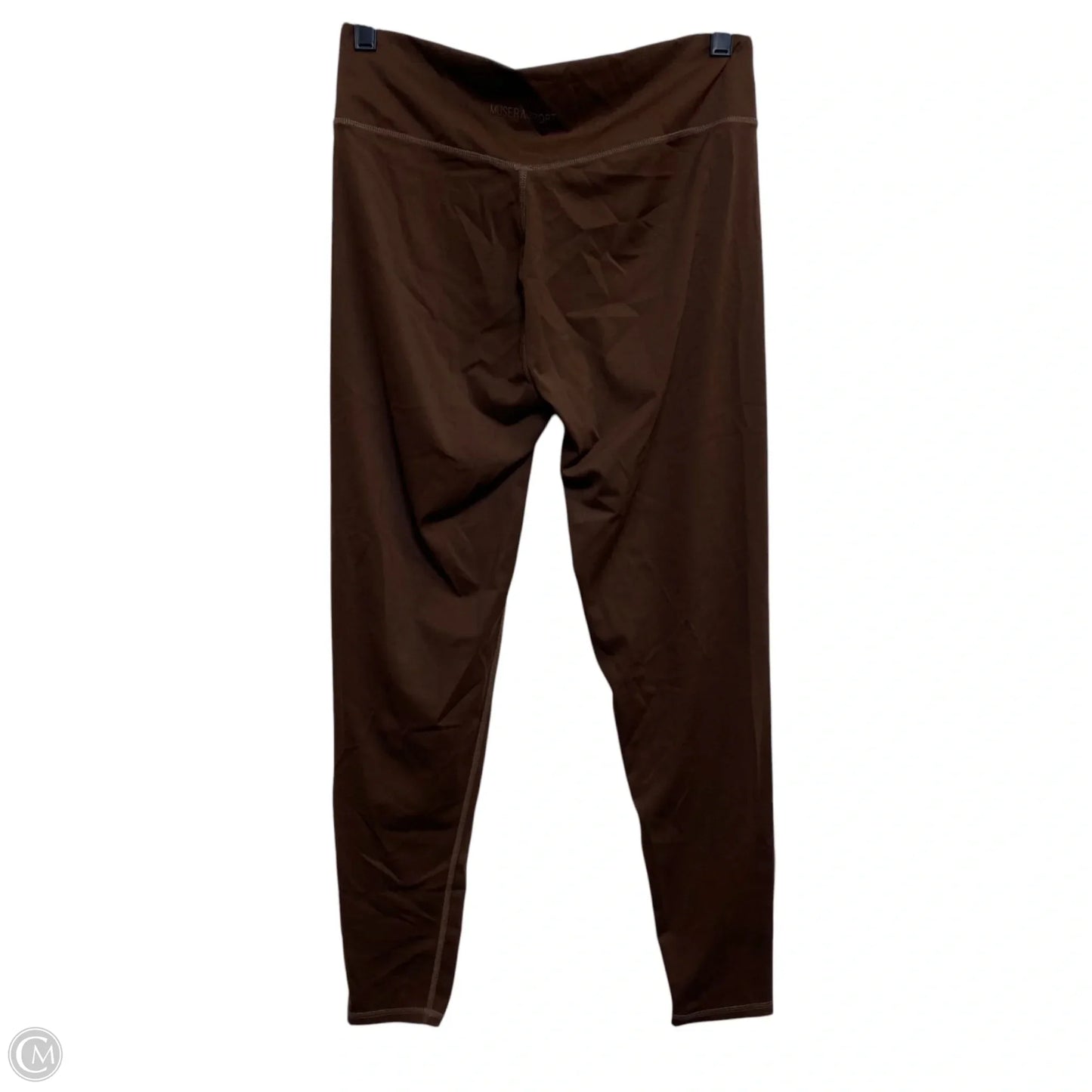 Athletic Leggings By Musera In Brown, Size: Xl