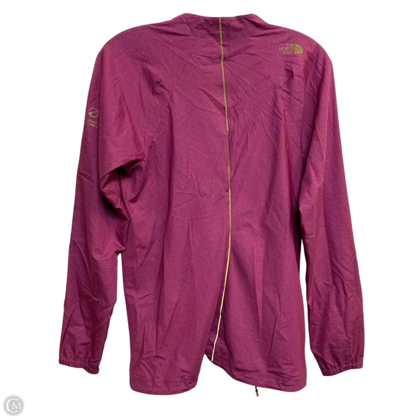 Athletic Jacket By The North Face In Purple, Size: M