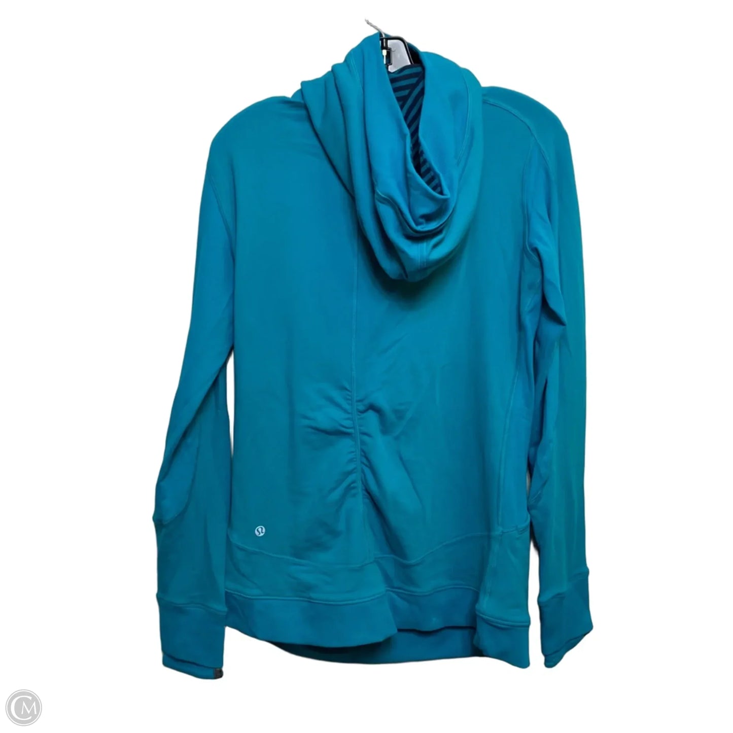 Athletic Jacket By Lululemon In Green, Size: M