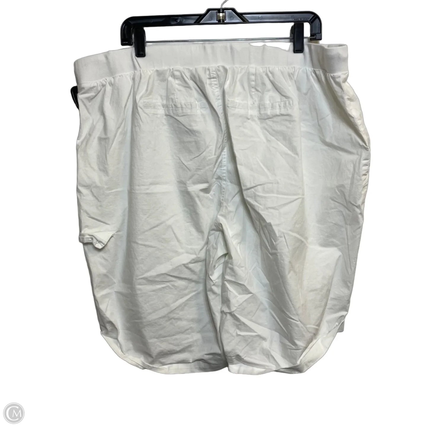 Shorts By Cato In White, Size: 22