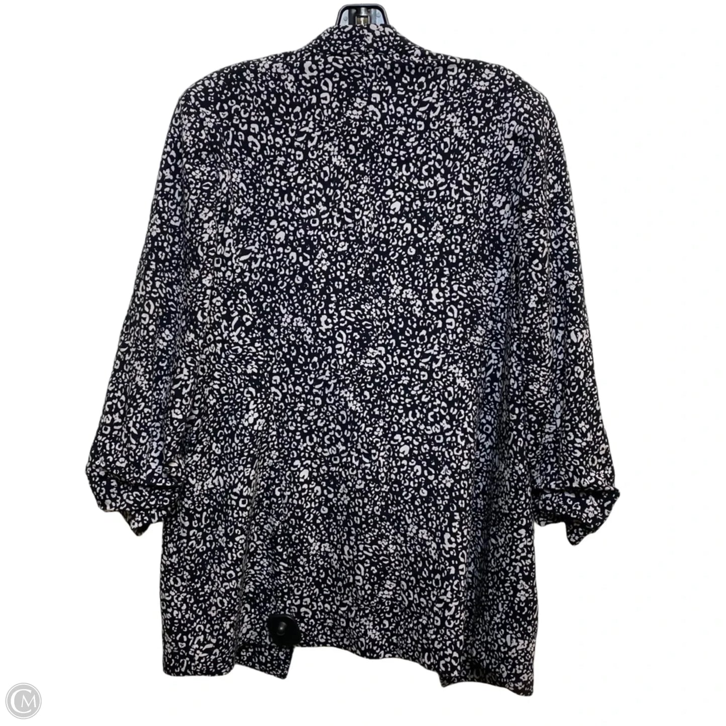 Blazer By Limited In Black & White, Size: L