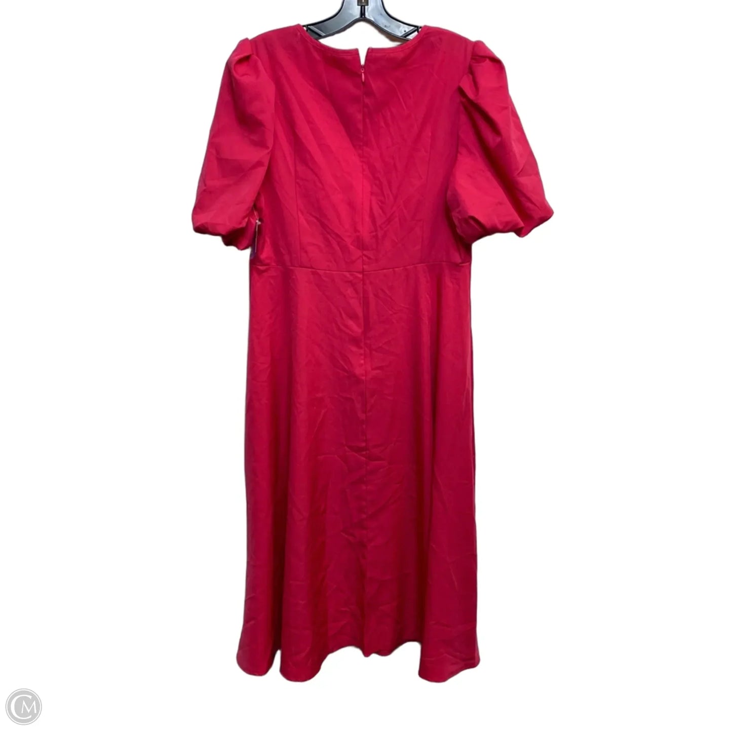 Dress Casual Midi By Shein In Pink, Size: M