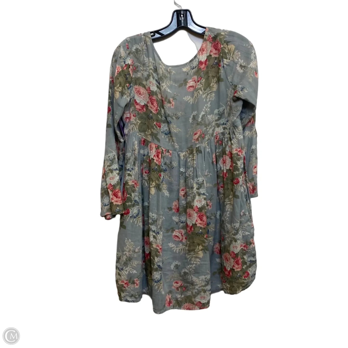 Dress Casual Short By Ralph Lauren In Green & Pink, Size: S