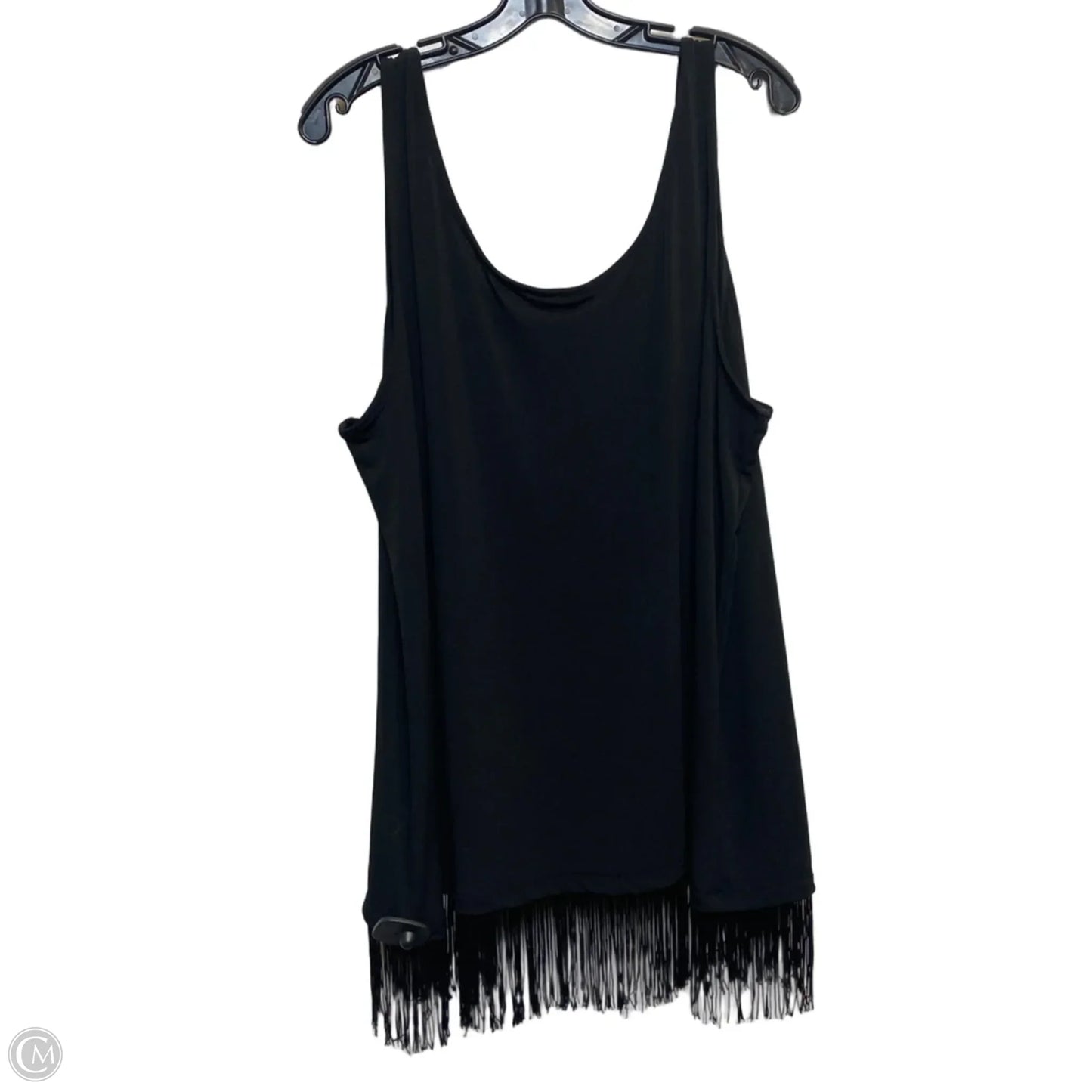 Top Sleeveless By Lane Bryant In Black, Size: 3x