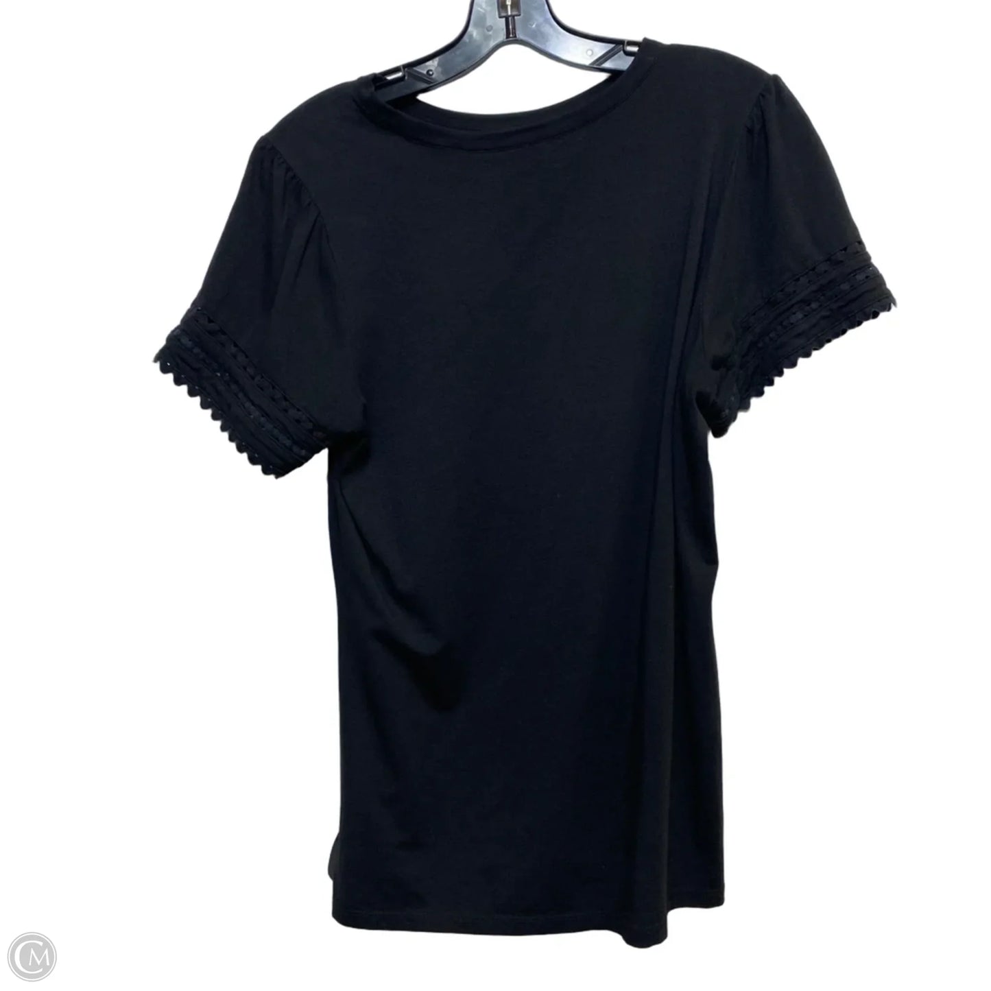 Top Short Sleeve By Crown And Ivy In Black, Size: M