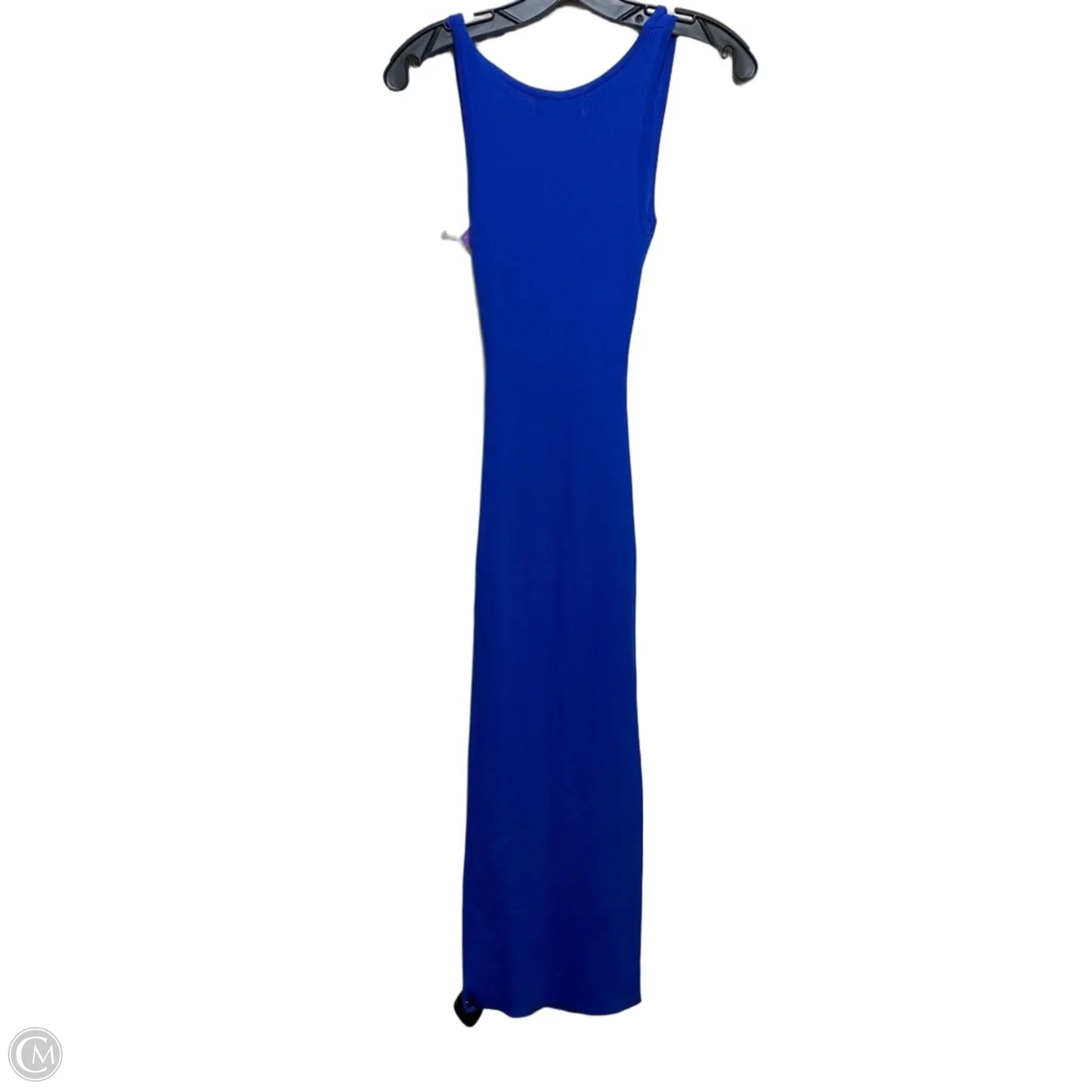 Dress Casual Midi By Victoria + Sophia In Blue, Size: S