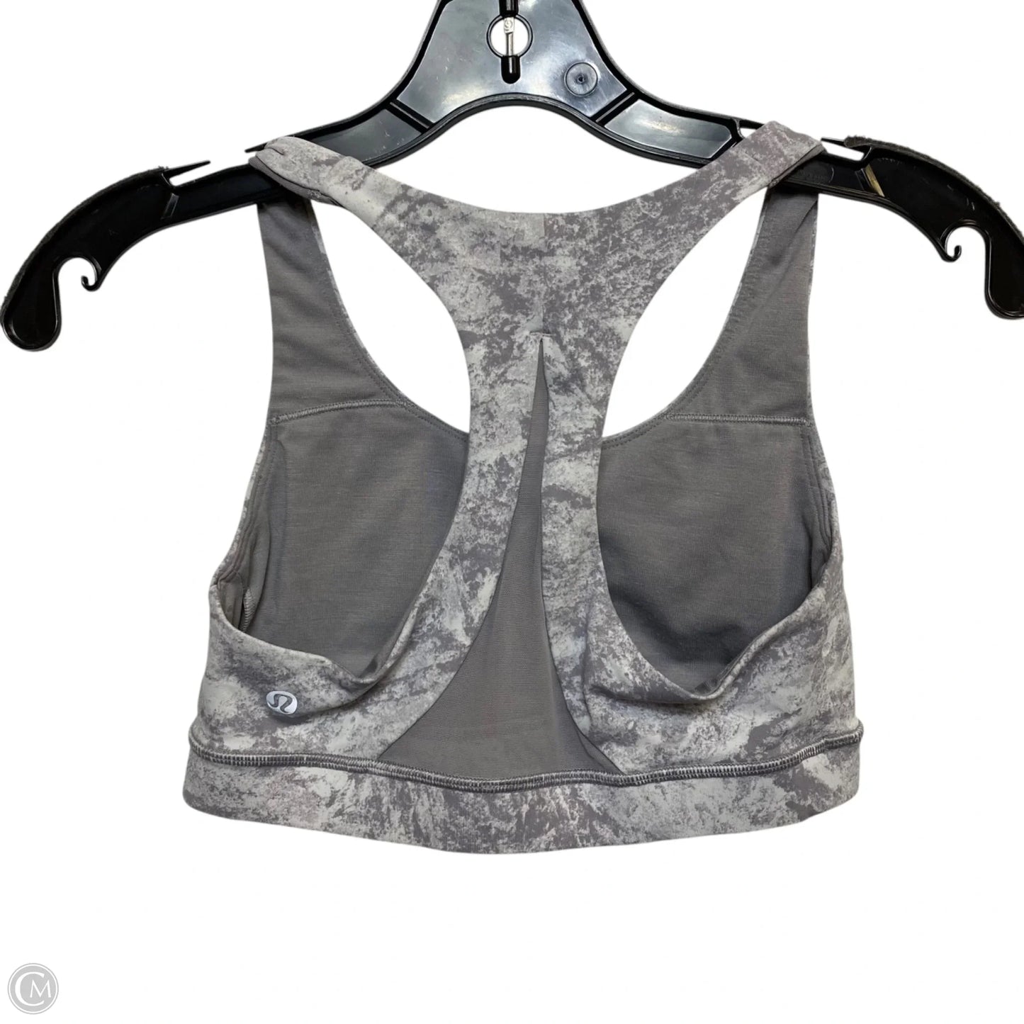 Athletic Bra By Lululemon In Grey, Size: Xs