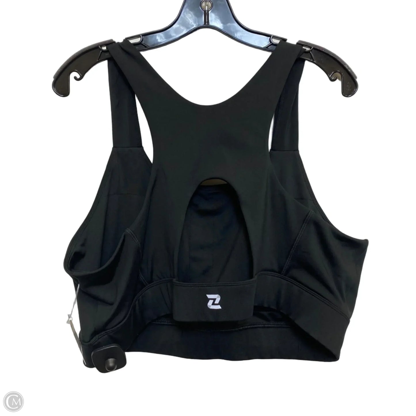 Athletic Bra By Zelos In Black, Size: 2x