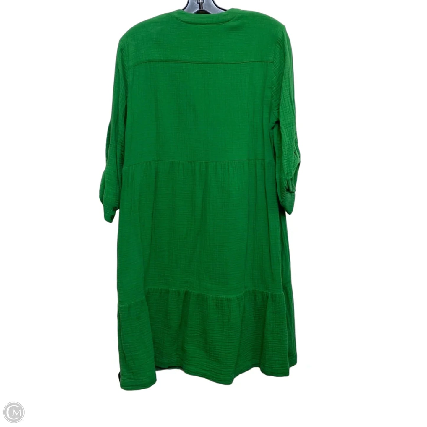 Dress Casual Short By Chicos In Green, Size: M