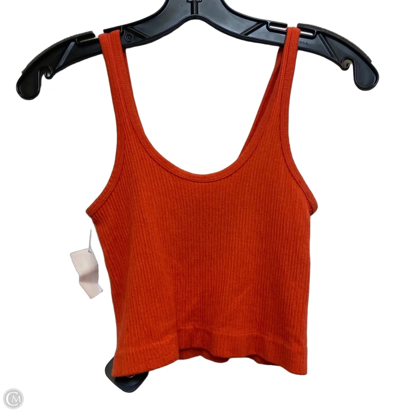 Top Sleeveless By Out From Under In Orange, Size: M