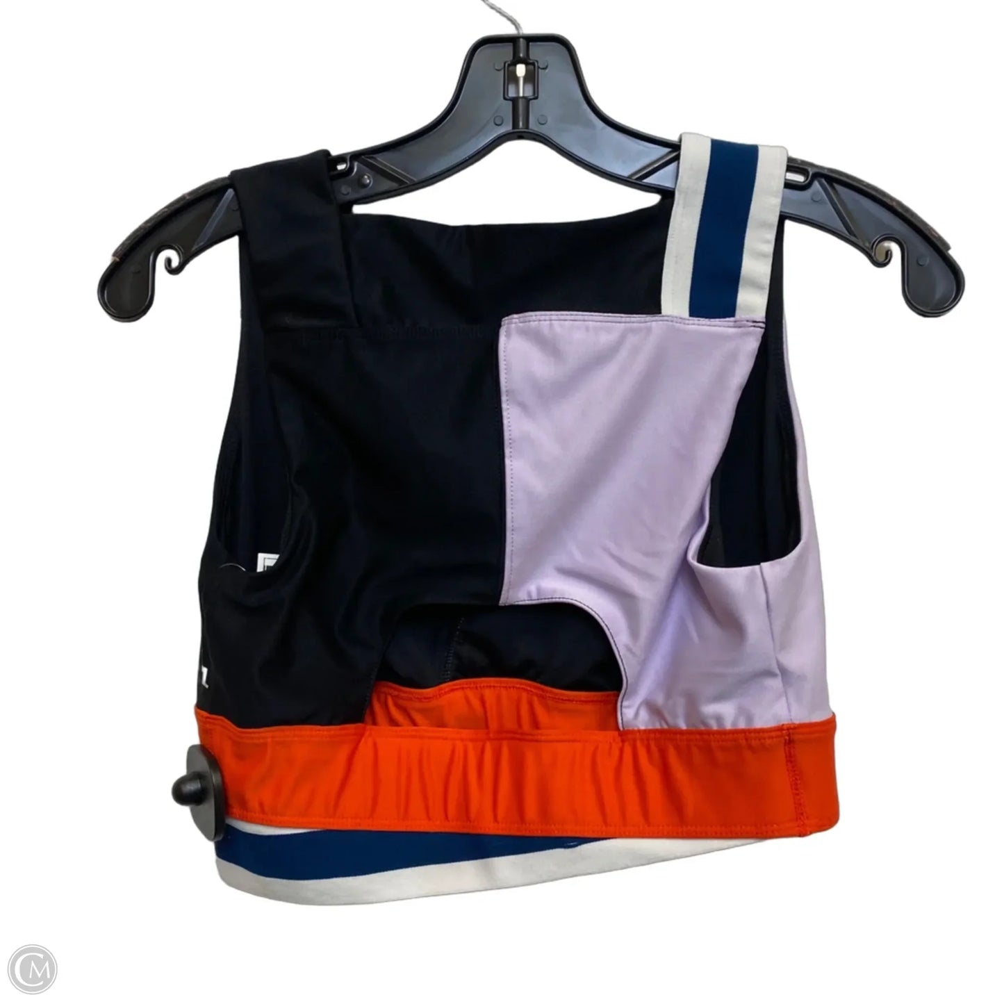 Athletic Tank Top By Joy Lab In Black & Orange, Size: M