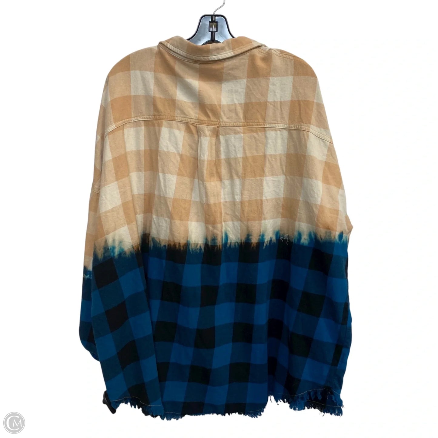 Top Long Sleeve By White Birch In Orange, Size: 3x