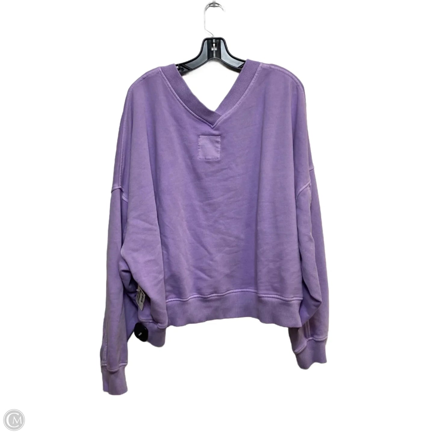 Sweatshirt Crewneck By Aerie In Purple, Size: 1x