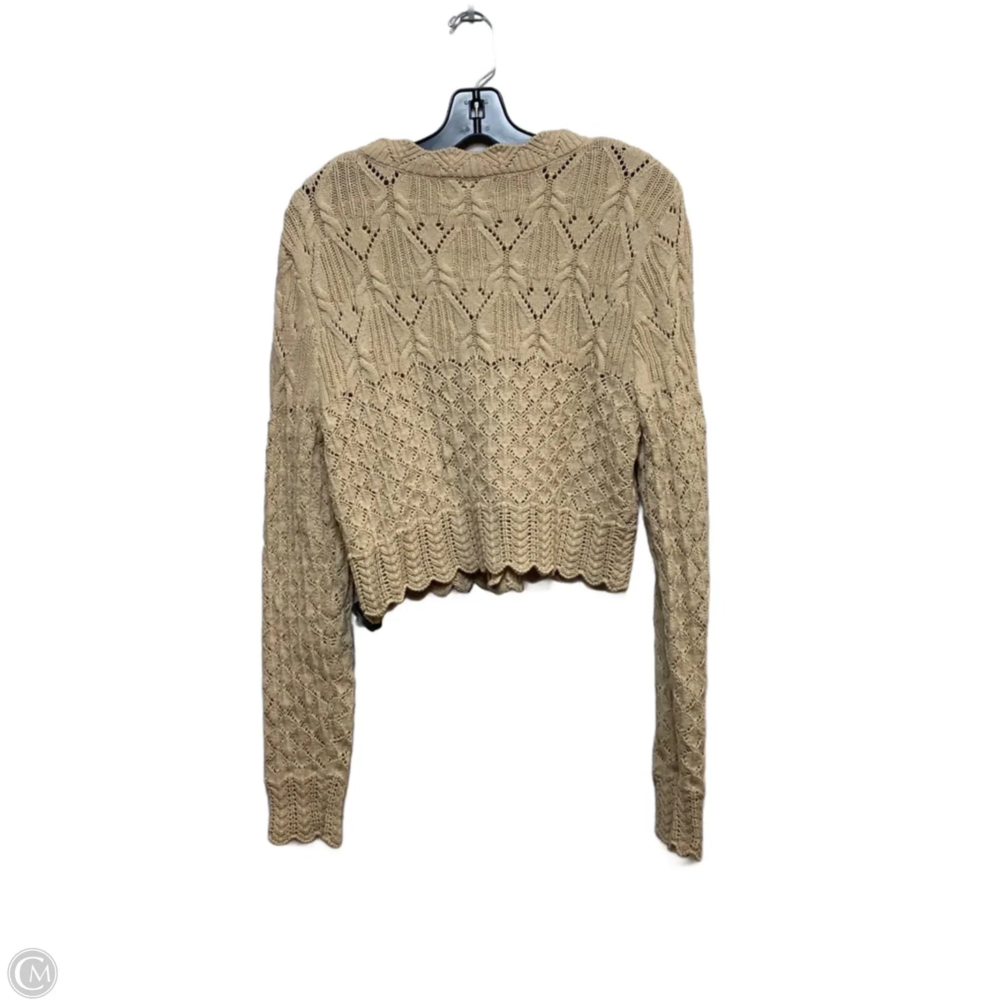 Cardigan By House Of Harlow In Tan, Size: Xl