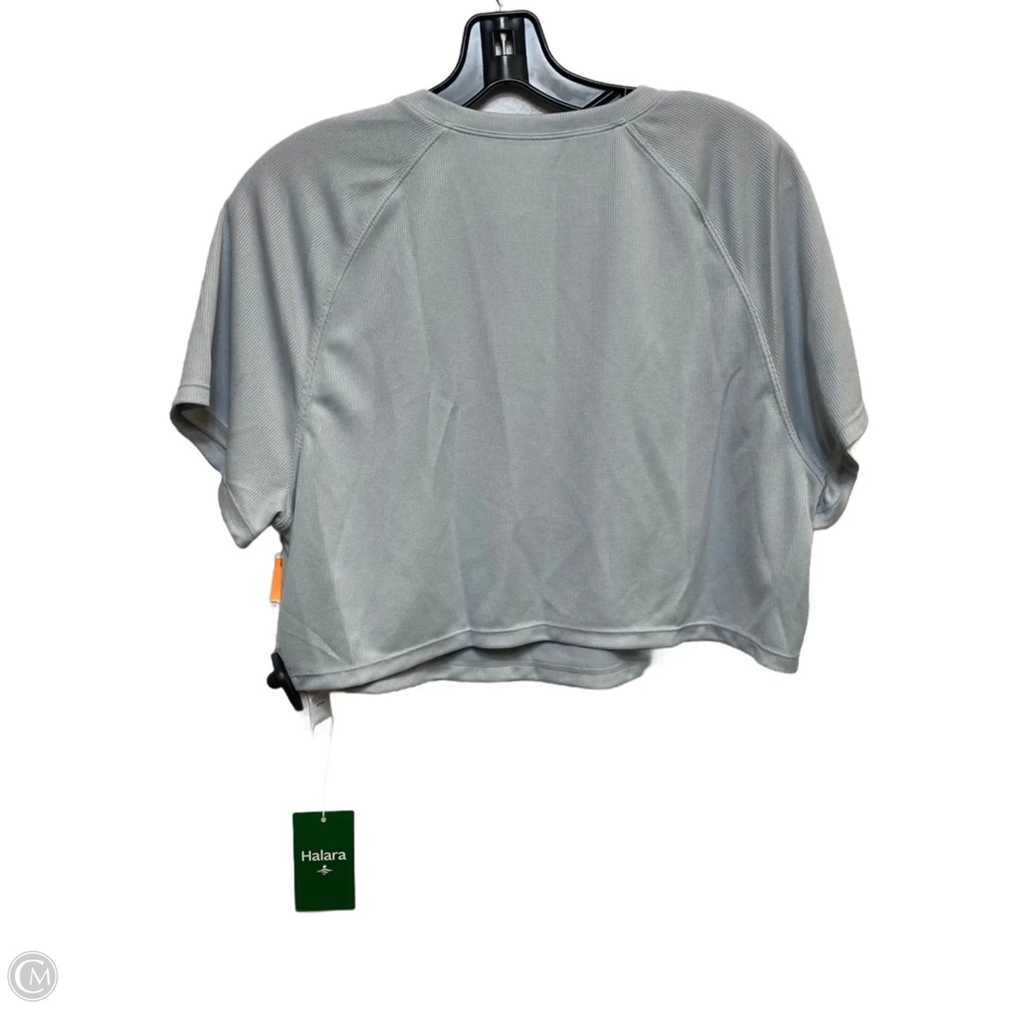 Athletic Top Short Sleeve By Halara In Blue, Size: L