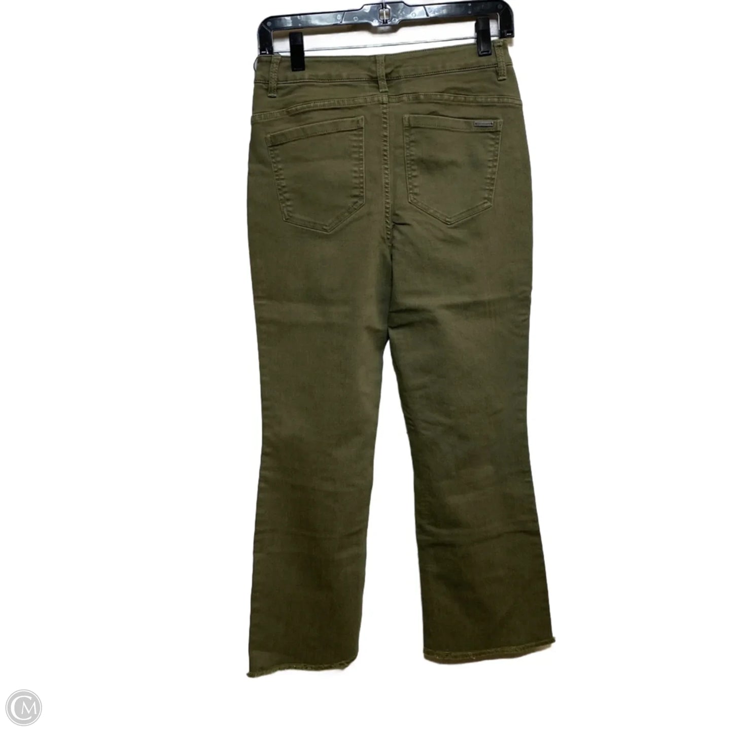 Jeans Cropped By Giuliana In Green, Size: 4