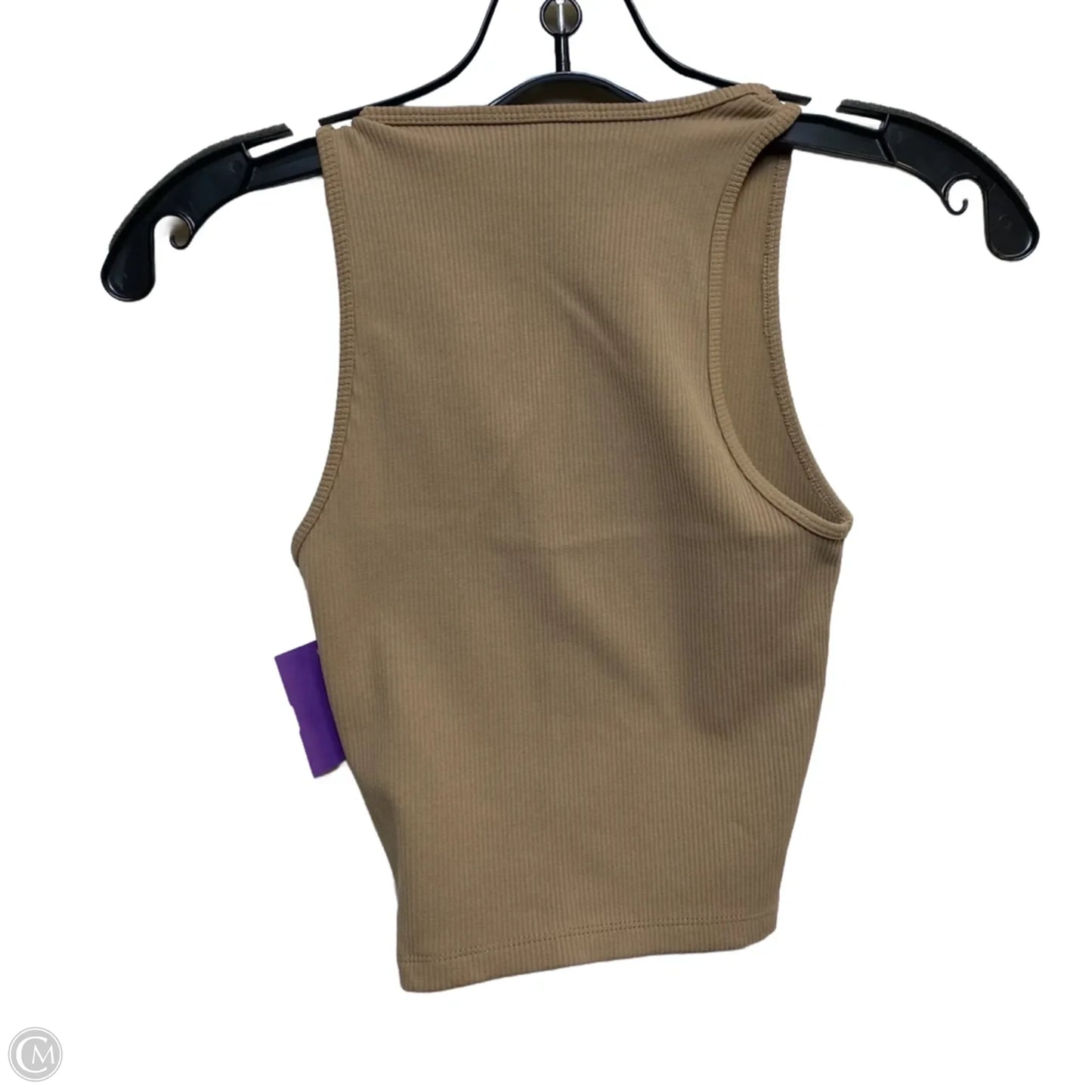 Top Sleeveless Basic By Abercrombie And Fitch In Brown, Size: Xs
