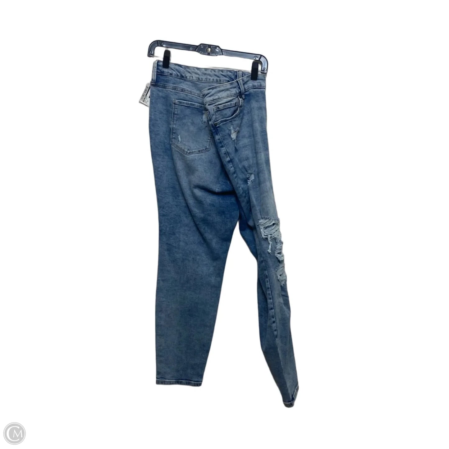 Jeans Skinny By True Craft In Blue Denim, Size: 24