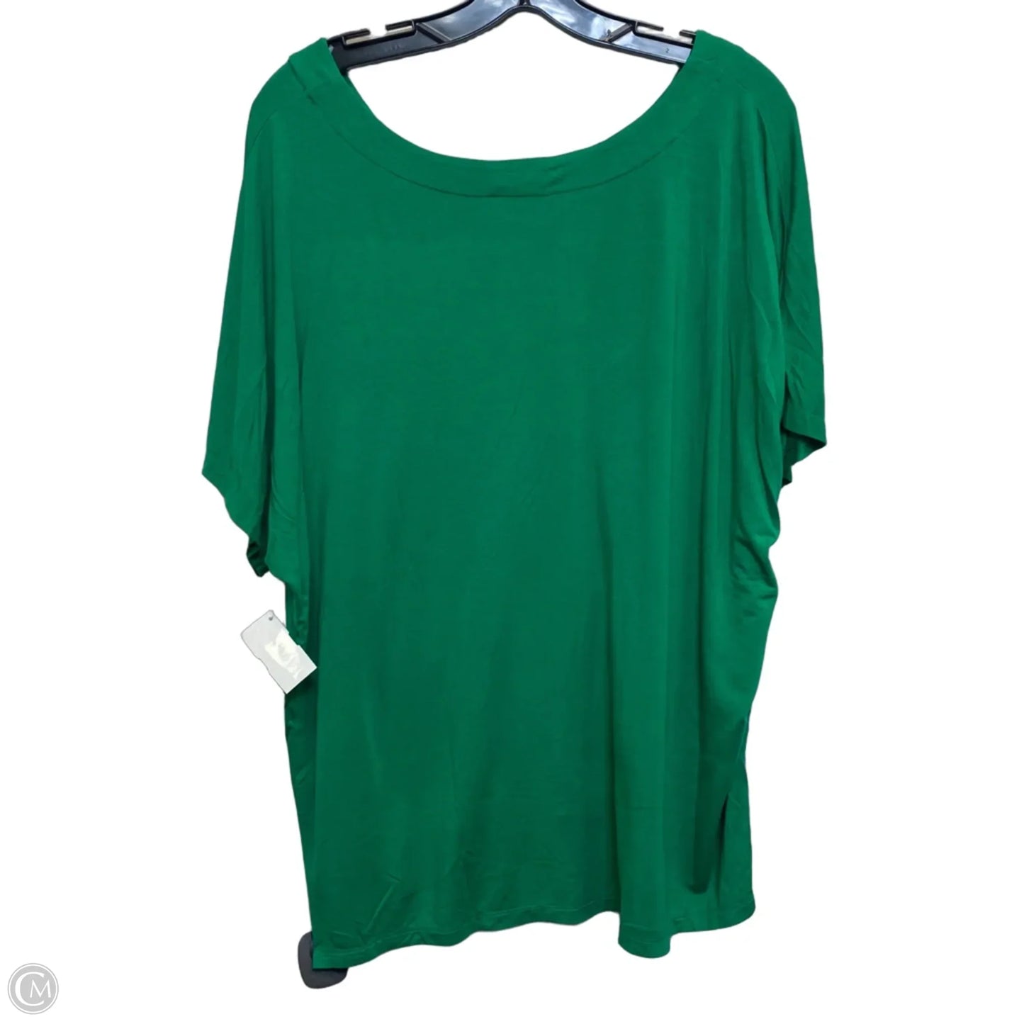 Top Short Sleeve Basic By Yelete In Green, Size: L