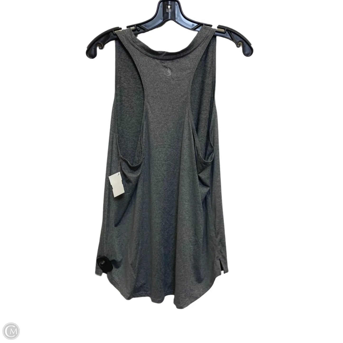 Athletic Tank Top By Icyzone In Grey, Size: Xl