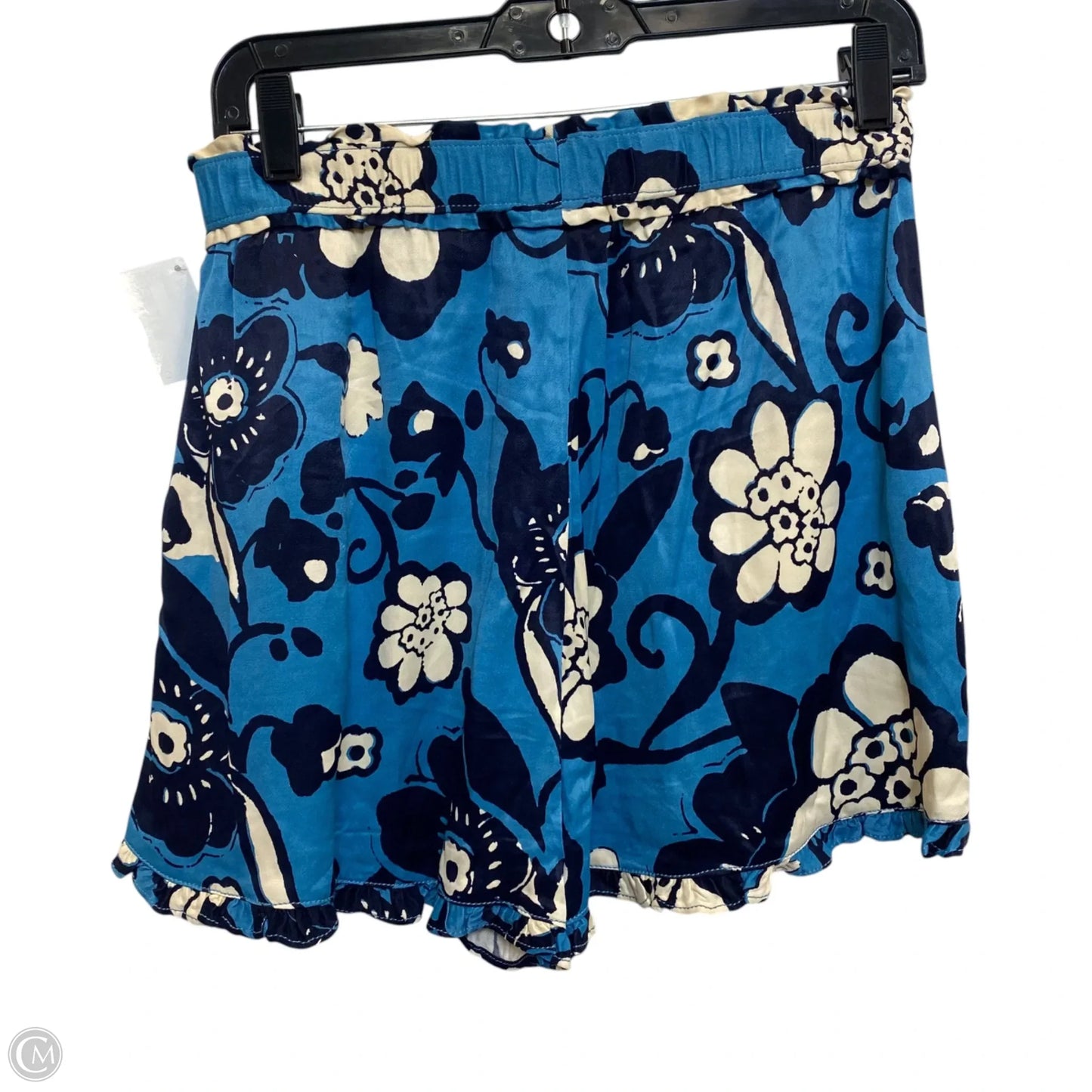 Shorts By Maeve In Blue & Cream, Size: Xs