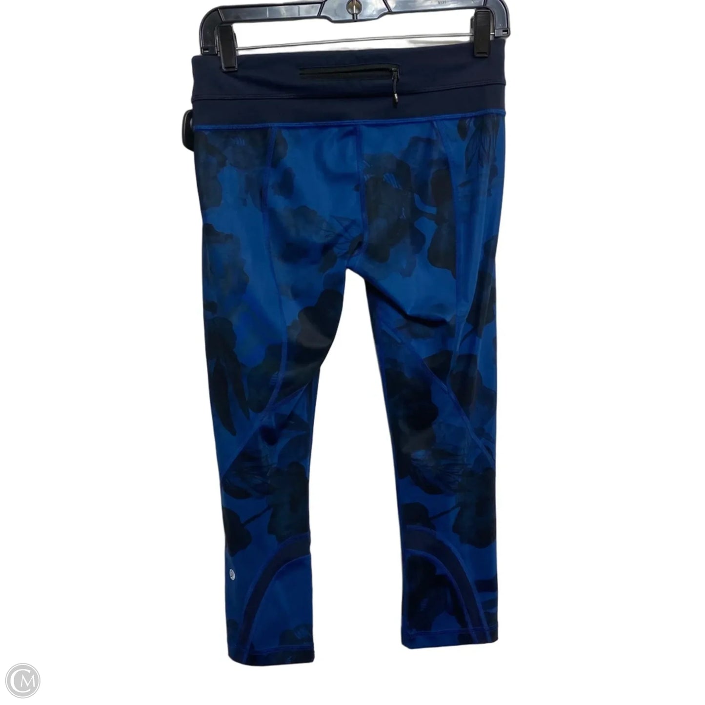 Athletic Capris By Lululemon In Blue, Size: S