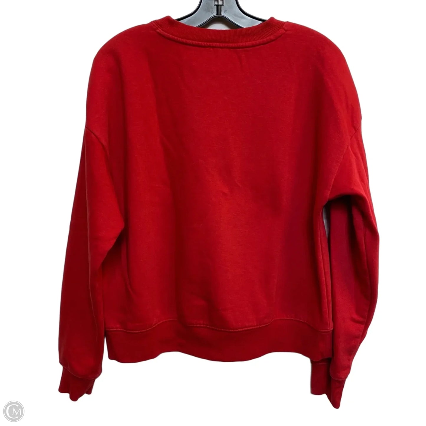 Sweatshirt Collar By Maeve In Red, Size: S