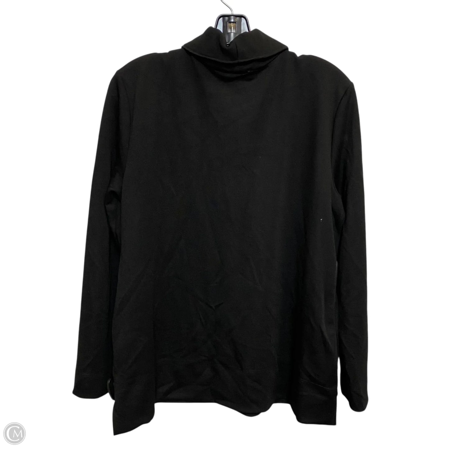 Top Long Sleeve By Links In Black, Size: S