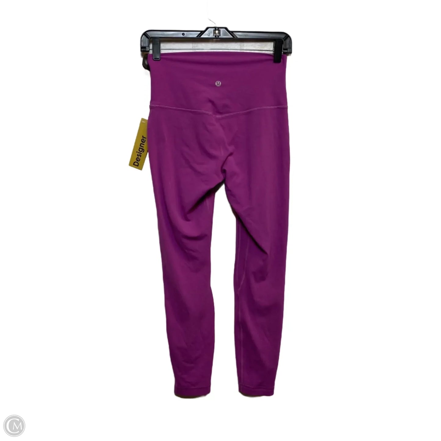 Athletic Leggings Designer By Lululemon In Pink, Size: S