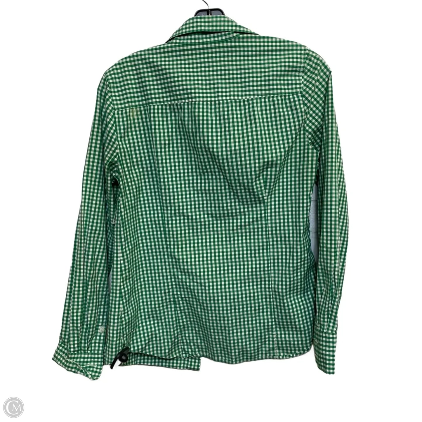 Top Long Sleeve By J. Crew In Green, Size: S