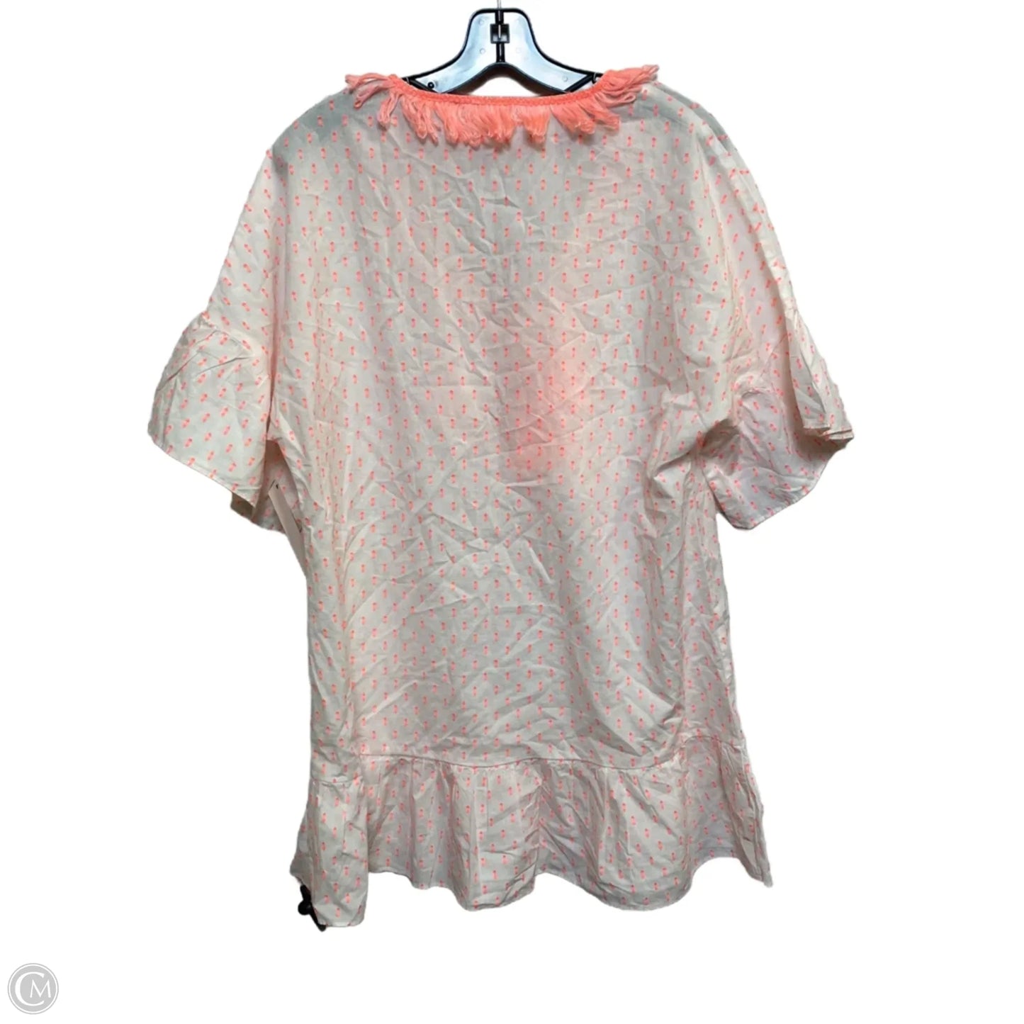 Dress Designer By Lilly Pulitzer In Pink & White, Size: S