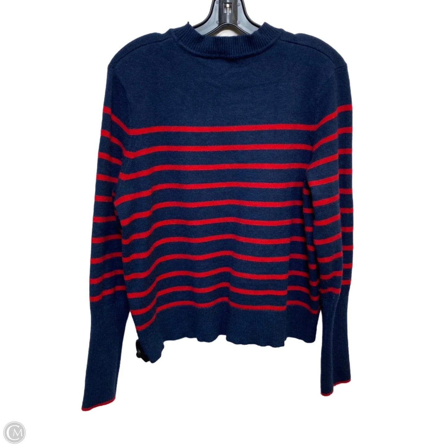 Sweater By La Ligne In Blue & Red, Size: 1x