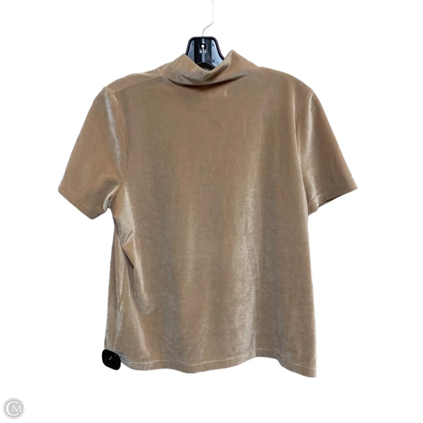 Top Short Sleeve By Madewell In Tan, Size: M
