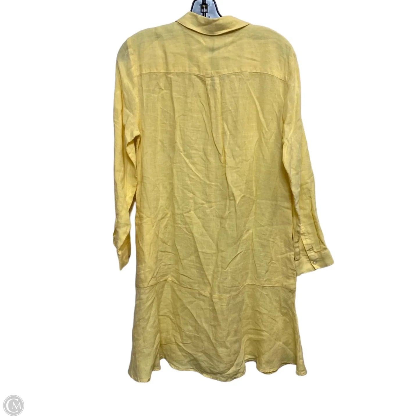 Dress Casual Short By Talbots In Yellow, Size: Mp