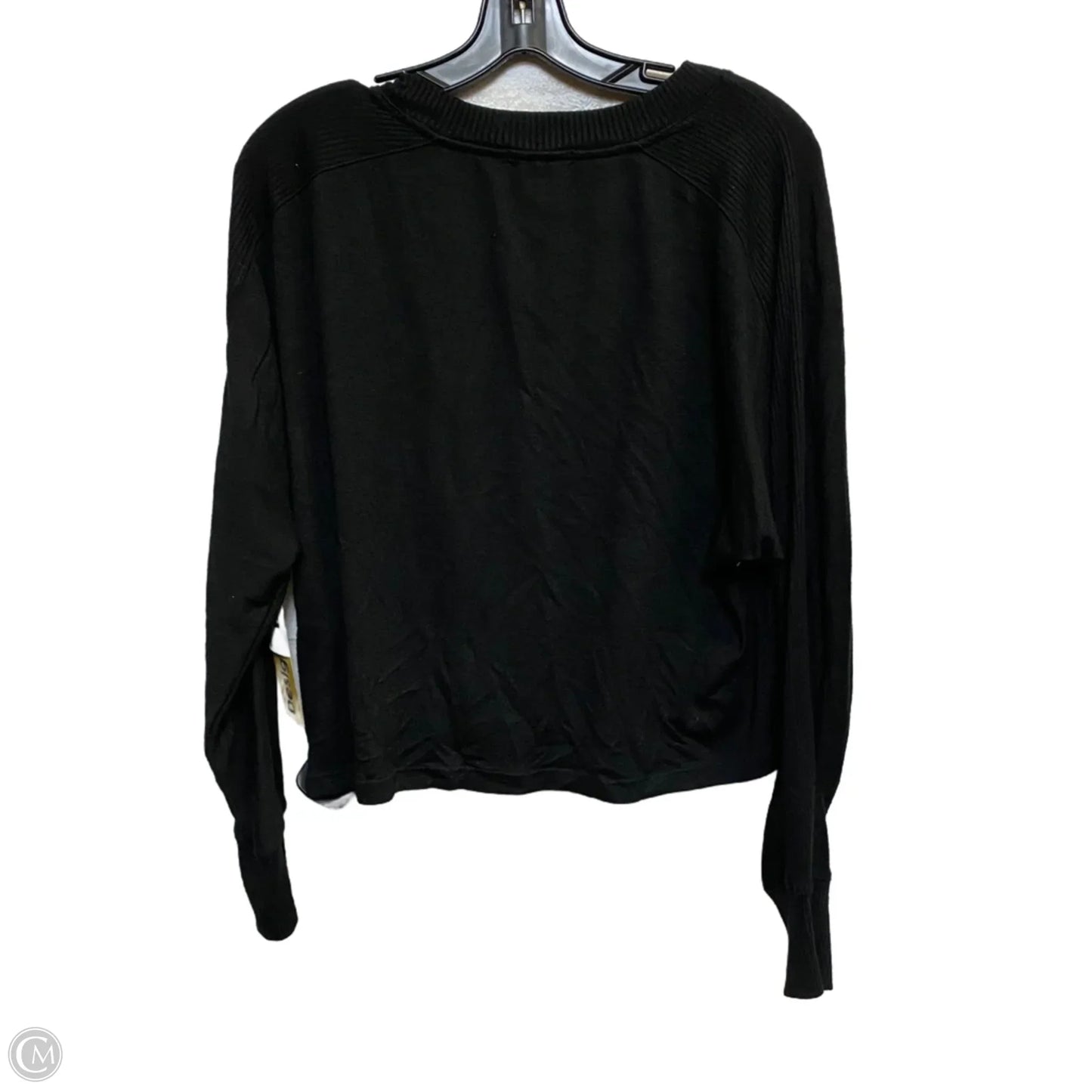 Top Long Sleeve Designer By Rag And Bone In Black, Size: Xs