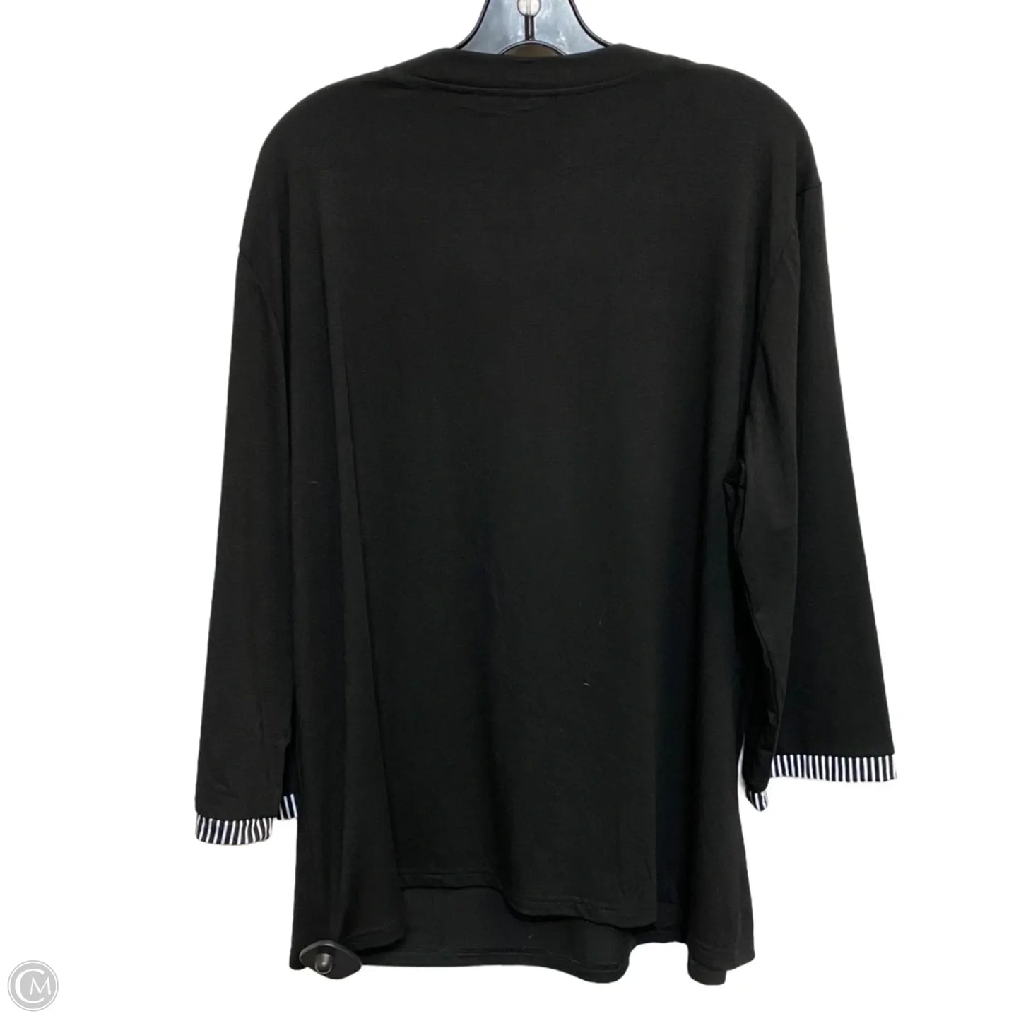 Top Long Sleeve By Dokotoo In Black, Size: 2x