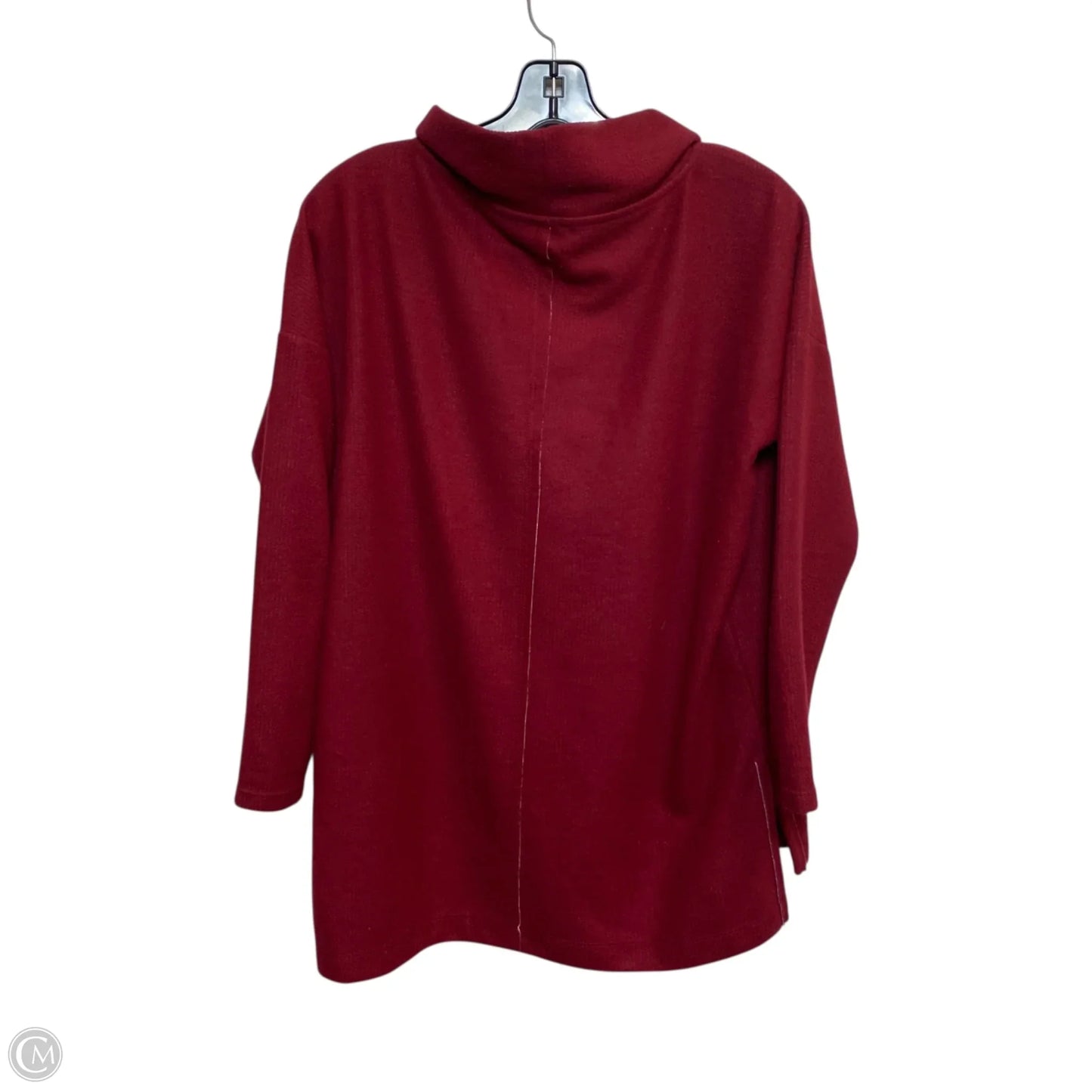 Top 3/4 Sleeve By Anthropologie In Red, Size: Xs
