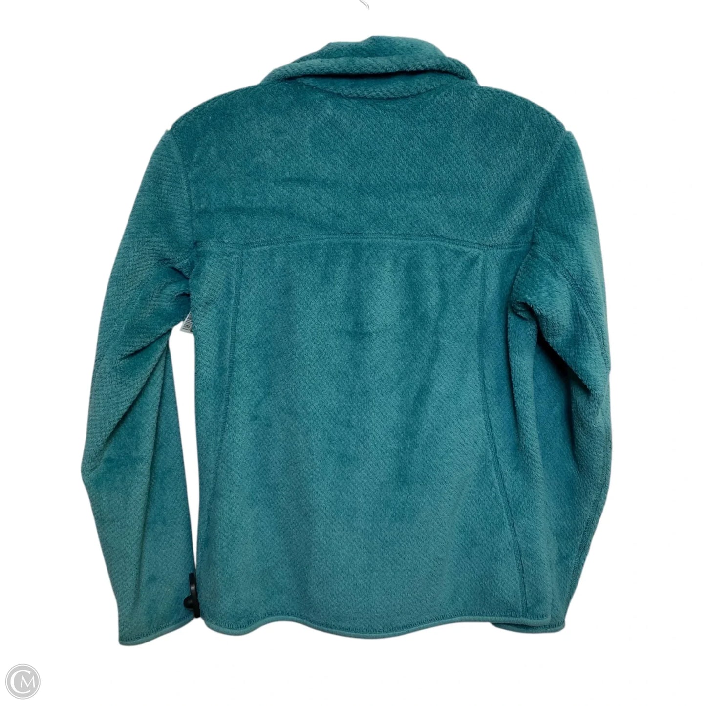 Jacket Fleece By Patagonia In Teal, Size: Xs