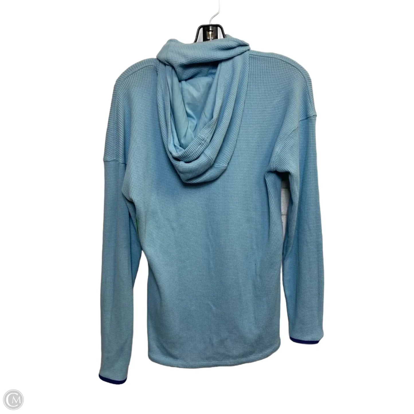 Athletic Sweatshirt Hoodie By Under Armour In Blue, Size: S