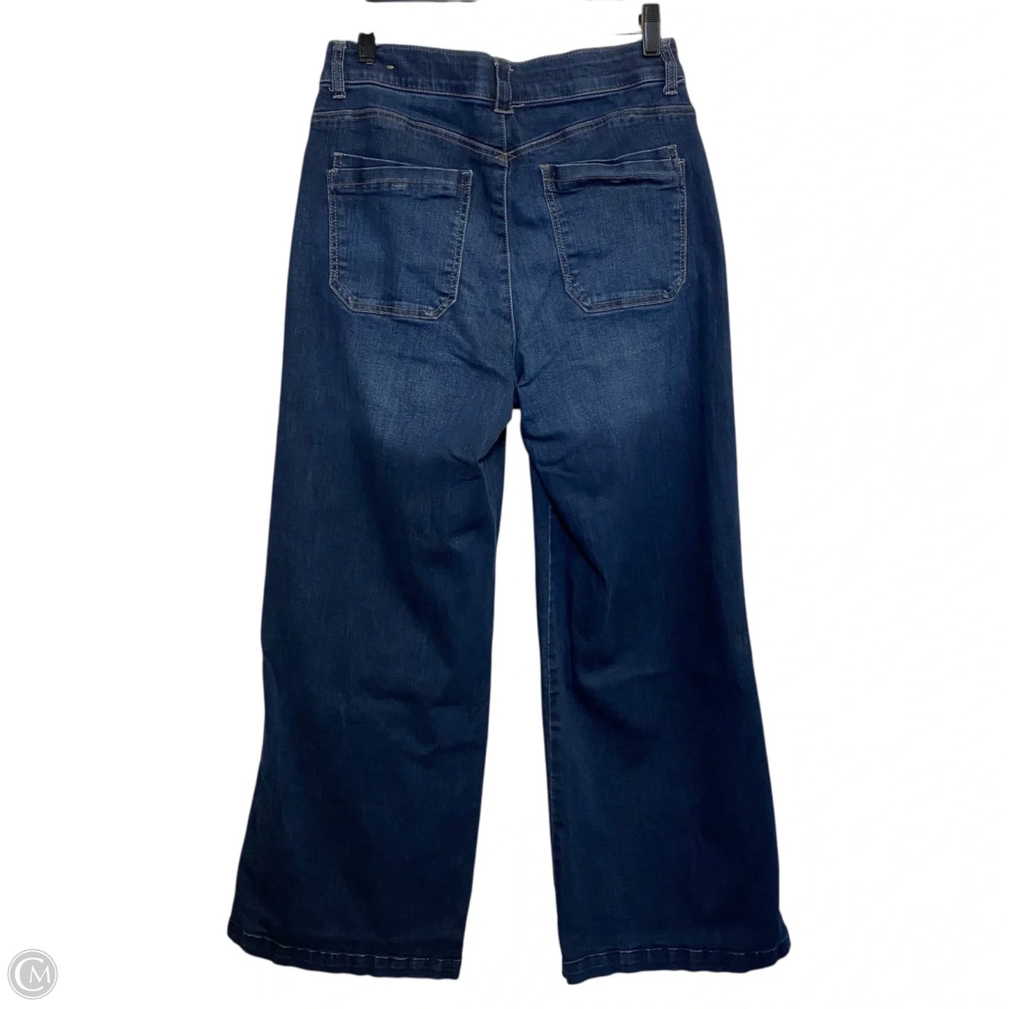 Jeans Wide Leg By Democracy In Blue Denim, Size: 8