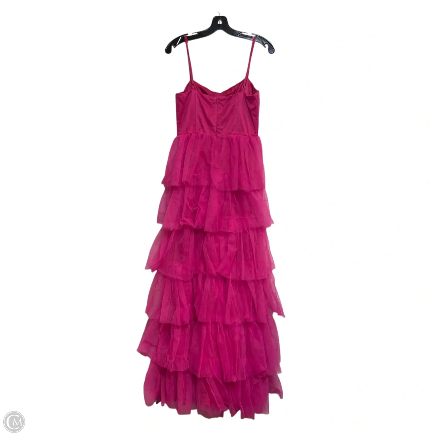 Dress Party Long By Lulus In Pink, Size: M