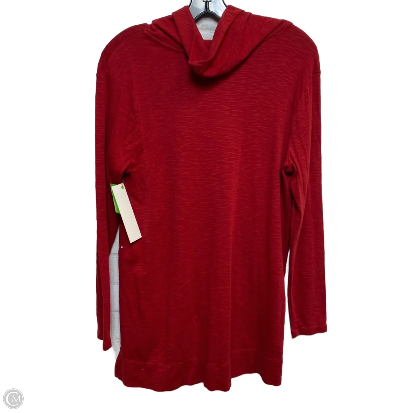 Top Long Sleeve Basic By J. Jill In Red, Size: Mp