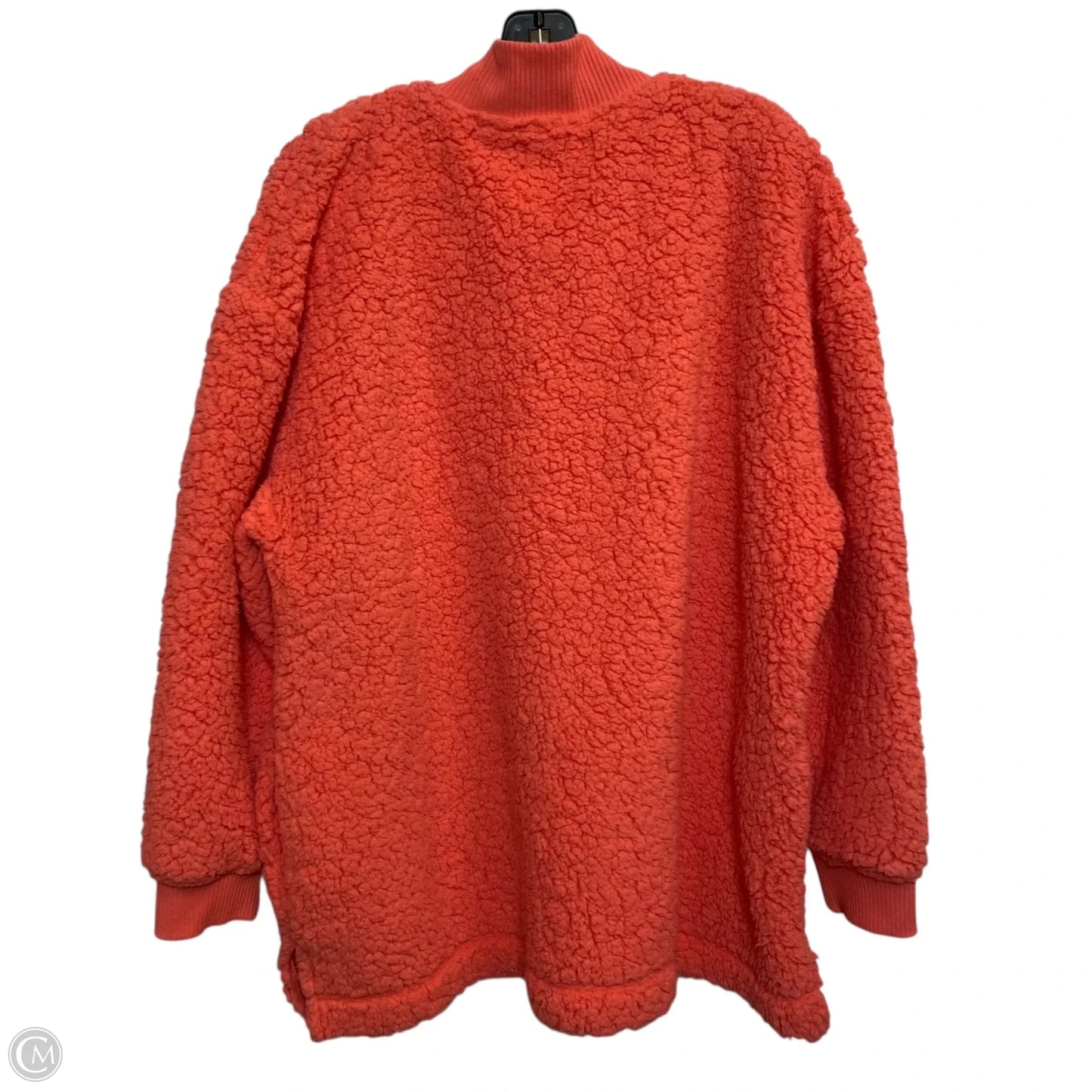 Jacket Faux Fur & Sherpa By Maurices In Coral, Size: Xxl