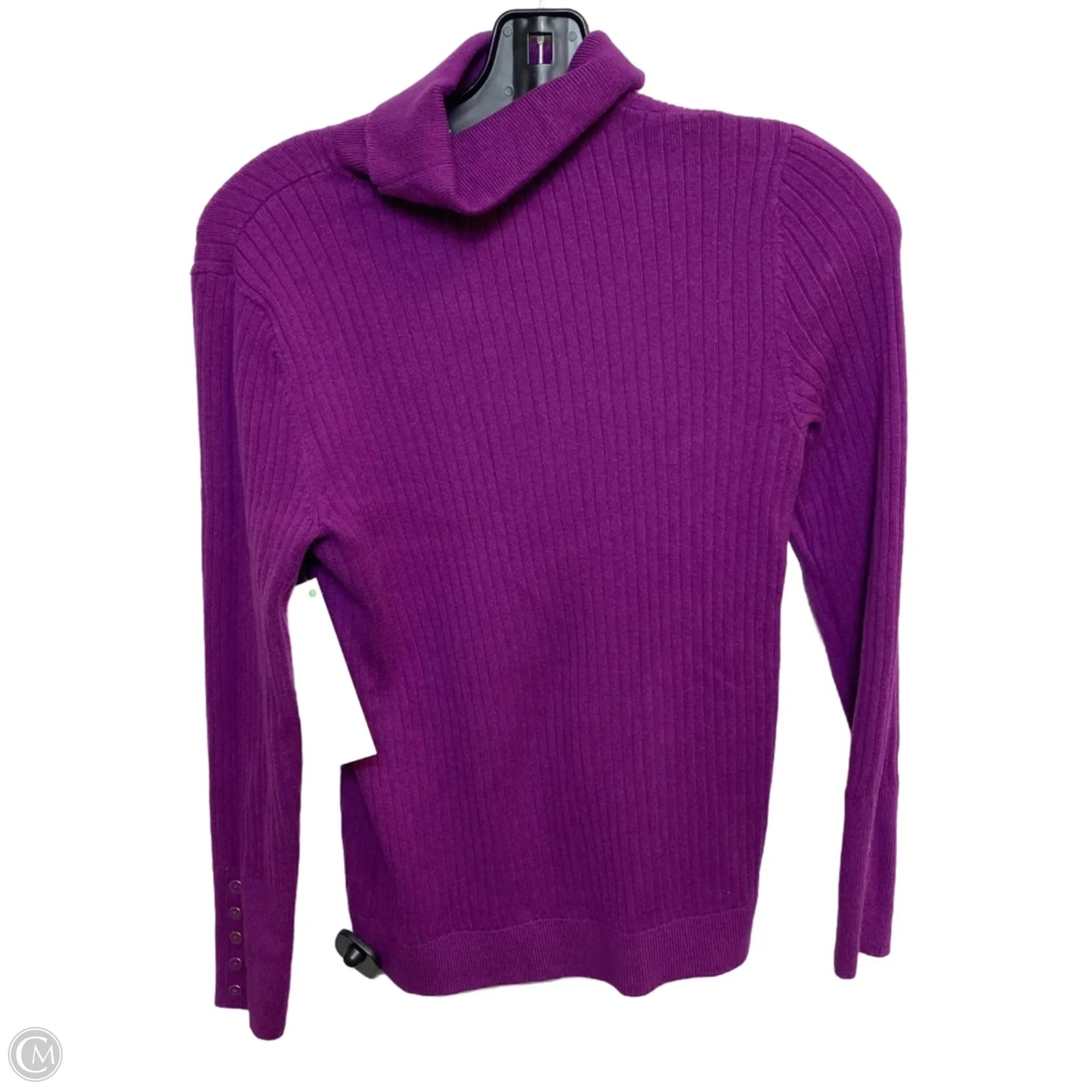 Top Long Sleeve By Talbots In Purple, Size: Mp