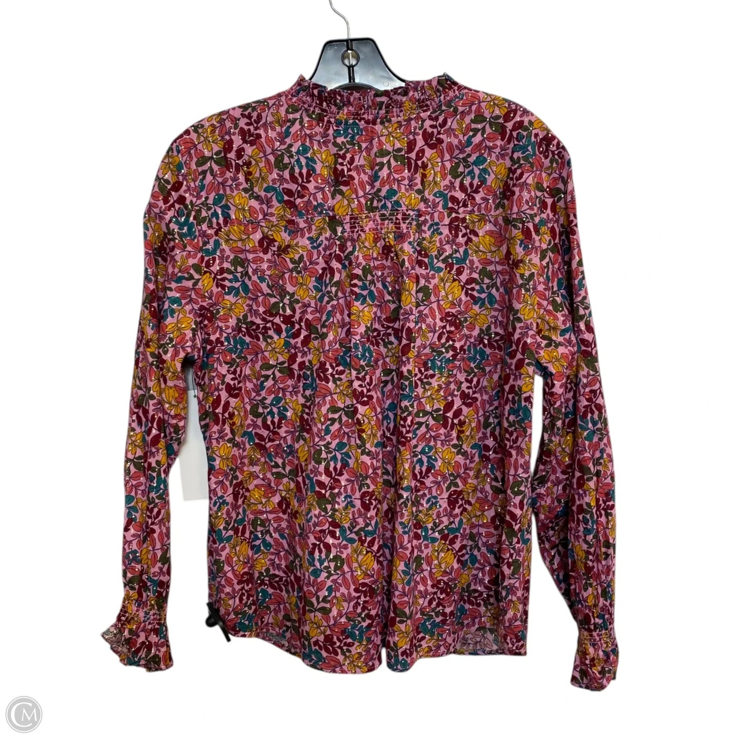 Top Long Sleeve By Talbots In Purple, Size: Xlp