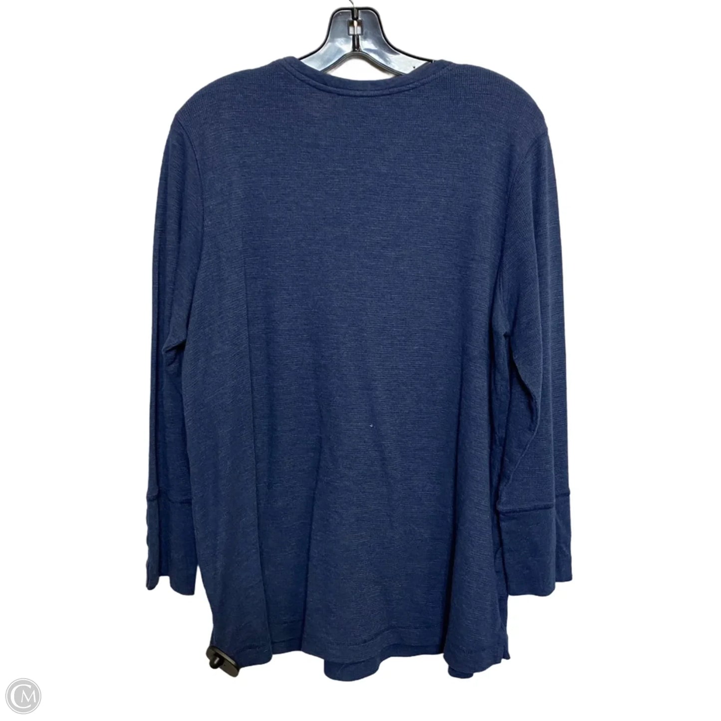 Top Long Sleeve By J. Jill In Blue, Size: 1x